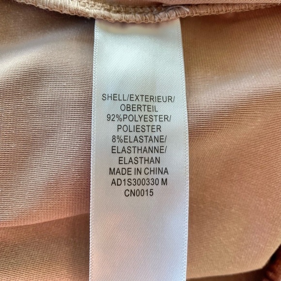 Adriana Papell Pink Crushed Velvet Blouse Size Medium EUC - Picture 4 of 6